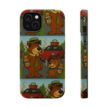 Load image into Gallery viewer, RAINY BEAR X LIL BRUH GWOP SFCB YOGI BEAR BOO BOO MAGNETIC IMPACT RESISTANT PHONE CASES
