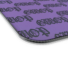 Load image into Gallery viewer, GWOP MONOGRAM LED GAMING MOUSE PAD WIRELESS CHARGING - PURPLE
