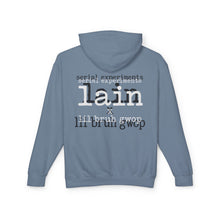 Load image into Gallery viewer, SERIAL EXPERIMENTS LAIN X LIL BRUH GWOP ANIME HOODIE - MULTI COLORS
