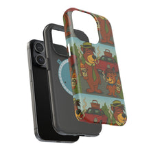 Load image into Gallery viewer, RAINY BEAR X LIL BRUH GWOP SFCB YOGI BEAR BOO BOO MAGNETIC IMPACT RESISTANT PHONE CASES
