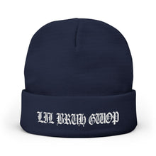 Load image into Gallery viewer, LIL BRUH GWOP KNIT BEANIE (EMBROIDERY) - MULTI COLORS
