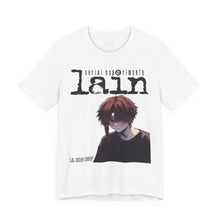 Load image into Gallery viewer, SERIAL EXPERIMENTS LAIN X LIL BRUH GWOP ANIME TEE - MULTI COLORS

