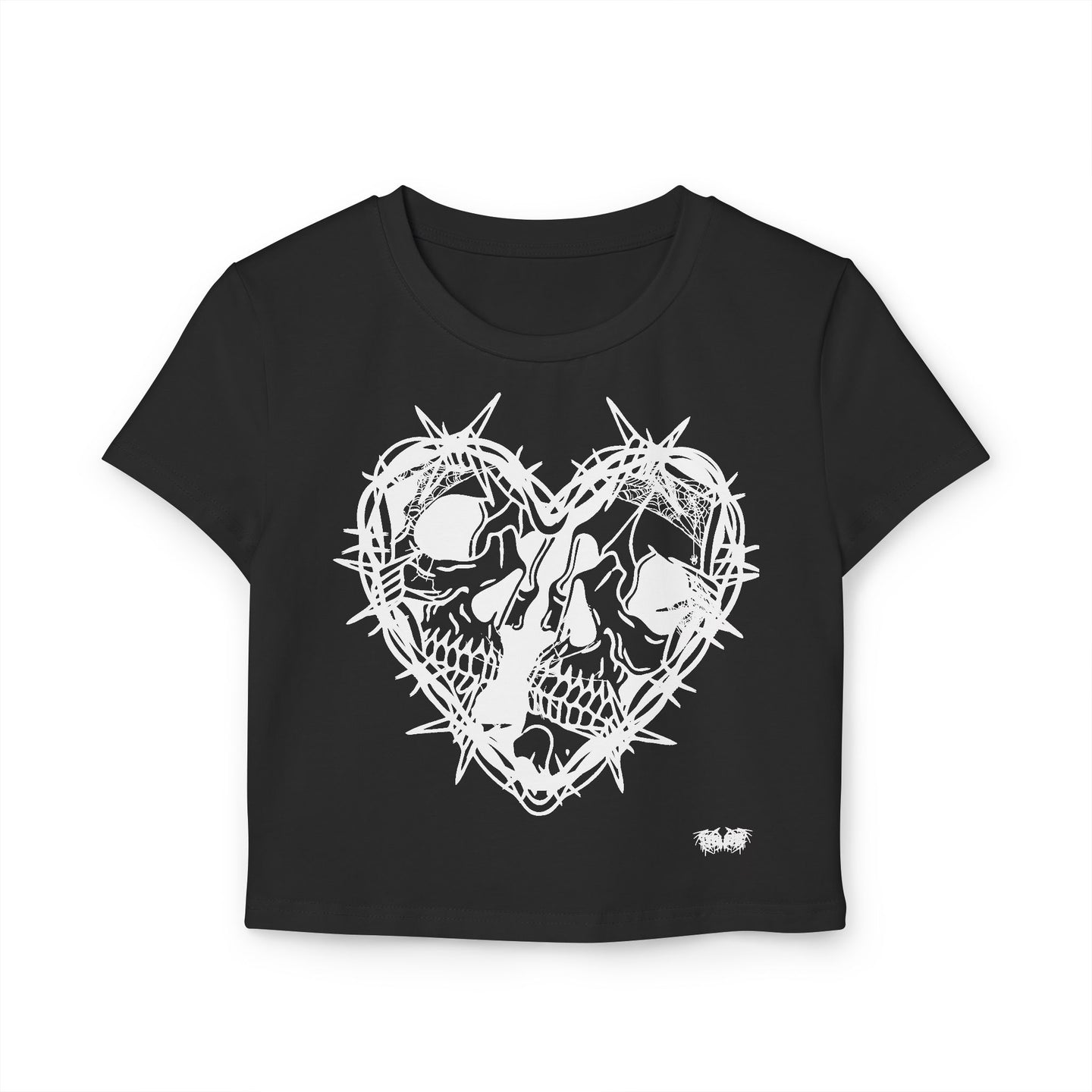 BARBED LOVE CROP TEE