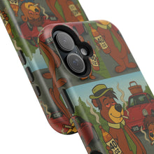 Load image into Gallery viewer, RAINY BEAR X LIL BRUH GWOP SFCB YOGI BEAR BOO BOO MAGNETIC IMPACT RESISTANT PHONE CASES

