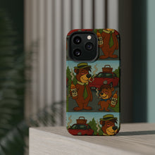Load image into Gallery viewer, RAINY BEAR X LIL BRUH GWOP SFCB YOGI BEAR BOO BOO MAGNETIC IMPACT RESISTANT PHONE CASES
