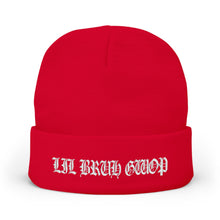 Load image into Gallery viewer, LIL BRUH GWOP KNIT BEANIE (EMBROIDERY) - MULTI COLORS

