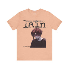 Load image into Gallery viewer, SERIAL EXPERIMENTS LAIN X LIL BRUH GWOP ANIME TEE - MULTI COLORS
