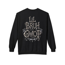 画像をギャラリービューアに読み込む, LUNAR REAPER SCYTHE CHROME SIGIL CREWNECK SWEATSHIRT - BLACK &amp; WHITE

