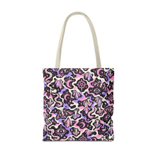 Load image into Gallery viewer, TRIPPY WITCHY MUSHROOM LIL BRUH GWOP® CAMO TOTE BAG 2026
