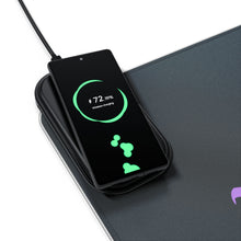 Load image into Gallery viewer, LIL BRUH GWOP LED GAMING MOUSE PAD WIRELESS CHARGING
