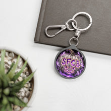 画像をギャラリービューアに読み込む, SFCB PUMPKIN SILVER FOX CHARM BABIES KEYRING TAG
