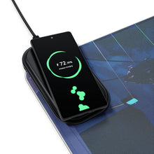 Load image into Gallery viewer, LIL BRUH GWOP ANIME UFO GOODBYE おやすみ LED GAMING MOUSE PAD WIRELESS CHARGING
