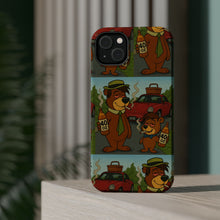 Load image into Gallery viewer, RAINY BEAR X LIL BRUH GWOP SFCB YOGI BEAR BOO BOO MAGNETIC IMPACT RESISTANT PHONE CASES
