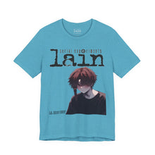 Load image into Gallery viewer, SERIAL EXPERIMENTS LAIN X LIL BRUH GWOP ANIME TEE - MULTI COLORS
