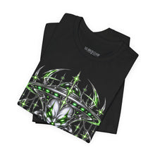 Load image into Gallery viewer, ABDUCTOR UFO JESTER CHROME SIGIL TEE | LIL BRUH GWOP
