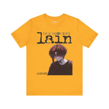 Load image into Gallery viewer, SERIAL EXPERIMENTS LAIN X LIL BRUH GWOP ANIME TEE - MULTI COLORS
