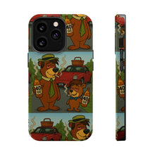 Load image into Gallery viewer, RAINY BEAR X LIL BRUH GWOP SFCB YOGI BEAR BOO BOO MAGNETIC IMPACT RESISTANT PHONE CASES
