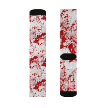 Load image into Gallery viewer, BLOOD SPLATTER SOCKS
