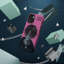 Load image into Gallery viewer, SERIAL EXPERIMENTS LAIN X LIL BRUH GWOP MAGNETIC IMPACT RESISTANT TOUGH PINK PHONE CASE

