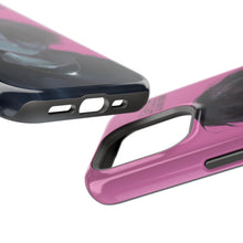 Load image into Gallery viewer, SERIAL EXPERIMENTS LAIN X LIL BRUH GWOP MAGNETIC IMPACT RESISTANT TOUGH PINK PHONE CASE
