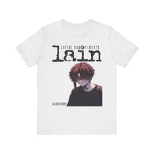 Load image into Gallery viewer, SERIAL EXPERIMENTS LAIN X LIL BRUH GWOP ANIME TEE - MULTI COLORS
