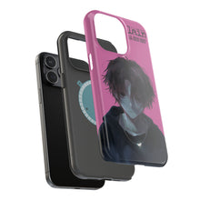 Load image into Gallery viewer, SERIAL EXPERIMENTS LAIN X LIL BRUH GWOP MAGNETIC IMPACT RESISTANT TOUGH PINK PHONE CASE
