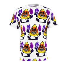 Load image into Gallery viewer, LIL BRUH GWOP CANDY CORN HALLOWEEN ALL OVER TEE
