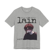 Load image into Gallery viewer, SERIAL EXPERIMENTS LAIN X LIL BRUH GWOP ANIME TEE - MULTI COLORS
