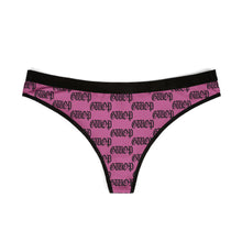 Load image into Gallery viewer, GWOP MONOGRAM THONGS - PINK
