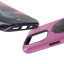 Load image into Gallery viewer, SERIAL EXPERIMENTS LAIN X LIL BRUH GWOP MAGNETIC IMPACT RESISTANT TOUGH PINK PHONE CASE
