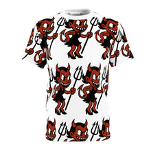 Load image into Gallery viewer, HALLOWEEN LIL BRUH GWOP HELL GIRL SHE DEVIL GWOP GIRL HALLOWEEN JUGGALO ALL OVER TEE

