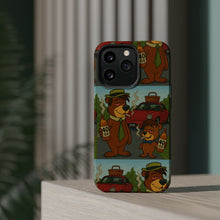 Load image into Gallery viewer, RAINY BEAR X LIL BRUH GWOP SFCB YOGI BEAR BOO BOO MAGNETIC IMPACT RESISTANT PHONE CASES

