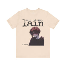 Load image into Gallery viewer, SERIAL EXPERIMENTS LAIN X LIL BRUH GWOP ANIME TEE - MULTI COLORS
