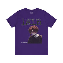 Load image into Gallery viewer, SERIAL EXPERIMENTS LAIN X LIL BRUH GWOP ANIME TEE - MULTI COLORS
