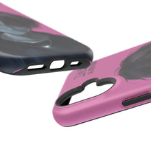Load image into Gallery viewer, SERIAL EXPERIMENTS LAIN X LIL BRUH GWOP MAGNETIC IMPACT RESISTANT TOUGH PINK PHONE CASE
