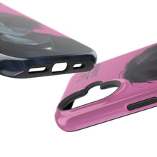 Load image into Gallery viewer, SERIAL EXPERIMENTS LAIN X LIL BRUH GWOP MAGNETIC IMPACT RESISTANT TOUGH PINK PHONE CASE
