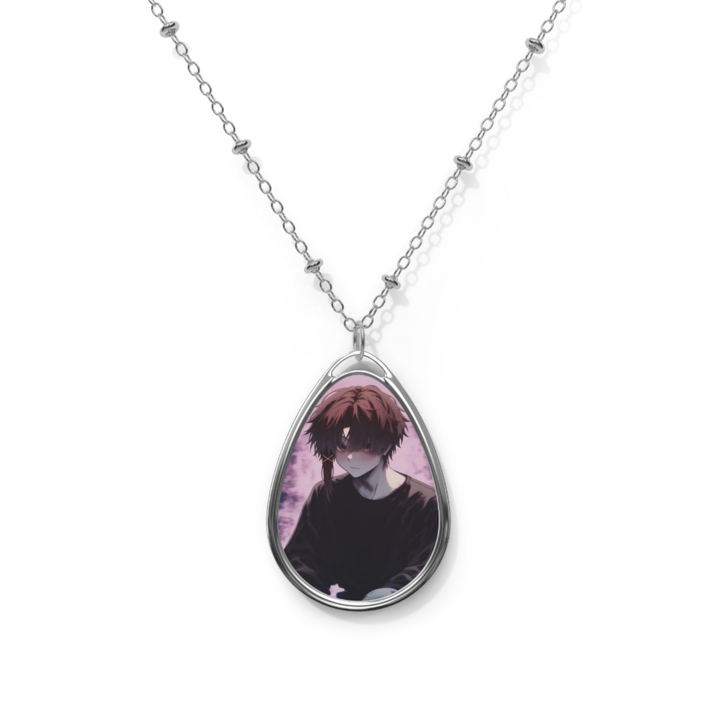 LIL BRUH GWOP X SERIAL EXPERIMENTS LAIN NECKLACE