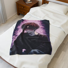 画像をギャラリービューアに読み込む, LIL BRUH GWOP X SERIAL EXPERIMENTS LAIN VELVETEEN PLUSH BLANKET
