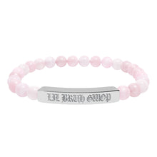 画像をギャラリービューアに読み込む, LIL BRUH GWOP NATURAL CRYSTAL BRACELET (ENGRAVING) - MULTI COLORS
