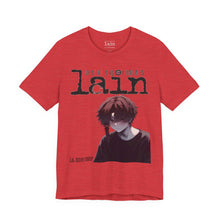Load image into Gallery viewer, SERIAL EXPERIMENTS LAIN X LIL BRUH GWOP ANIME TEE - MULTI COLORS
