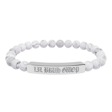 画像をギャラリービューアに読み込む, LIL BRUH GWOP NATURAL CRYSTAL BRACELET (ENGRAVING) - MULTI COLORS
