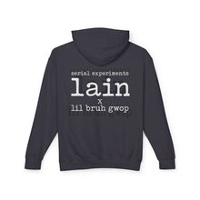 Load image into Gallery viewer, SERIAL EXPERIMENTS LAIN X LIL BRUH GWOP ANIME HOODIE - MULTI COLORS
