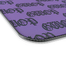 Load image into Gallery viewer, GWOP MONOGRAM LED GAMING MOUSE PAD WIRELESS CHARGING - PURPLE
