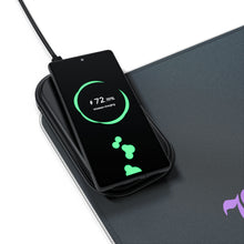 Load image into Gallery viewer, LIL BRUH GWOP LED GAMING MOUSE PAD WIRELESS CHARGING

