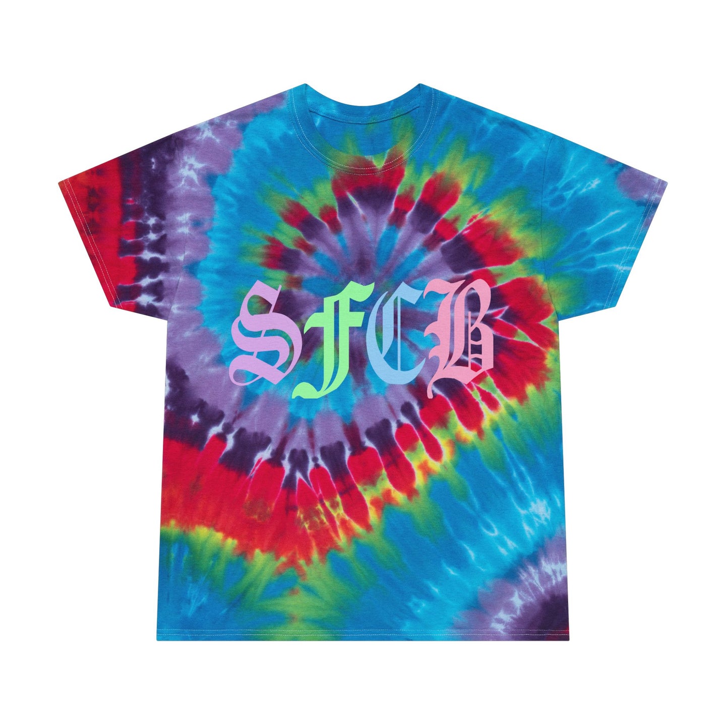 SFCB TIE DYE SPIRAL TEE