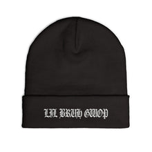 Load image into Gallery viewer, LIL BRUH GWOP KNIT BEANIE (EMBROIDERY) - MULTI COLORS
