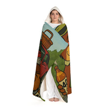 Load image into Gallery viewer, YOGI BEAR HOODED SHERPA FLEECE TRIP BLANKET
