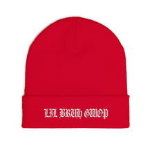 Load image into Gallery viewer, LIL BRUH GWOP KNIT BEANIE (EMBROIDERY) - MULTI COLORS
