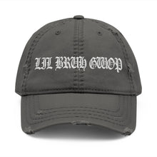 画像をギャラリービューアに読み込む, LIL BRUH GWOP DISTRESSED HAT (EMBROIDERY) - MULTI COLORS
