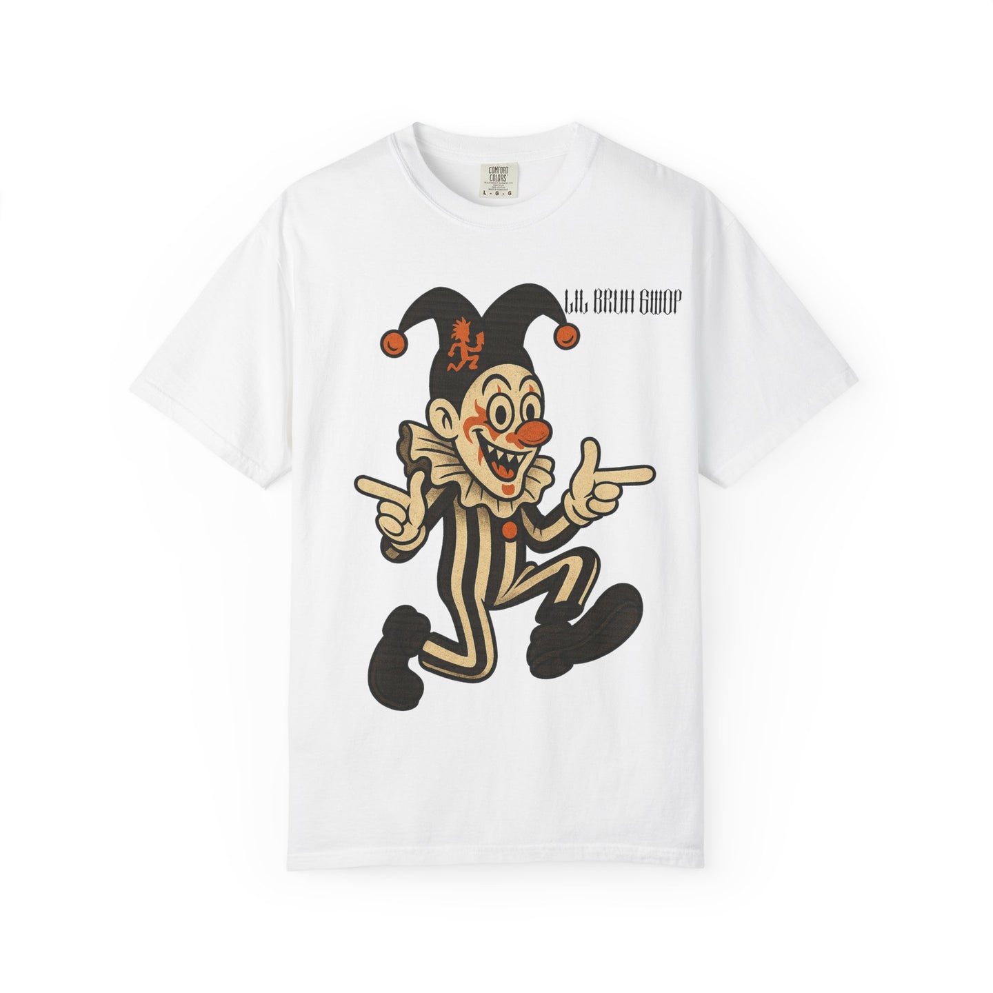 LIL BRUH GWOP JUGGALO JESTER TEE - MULTI COLORS